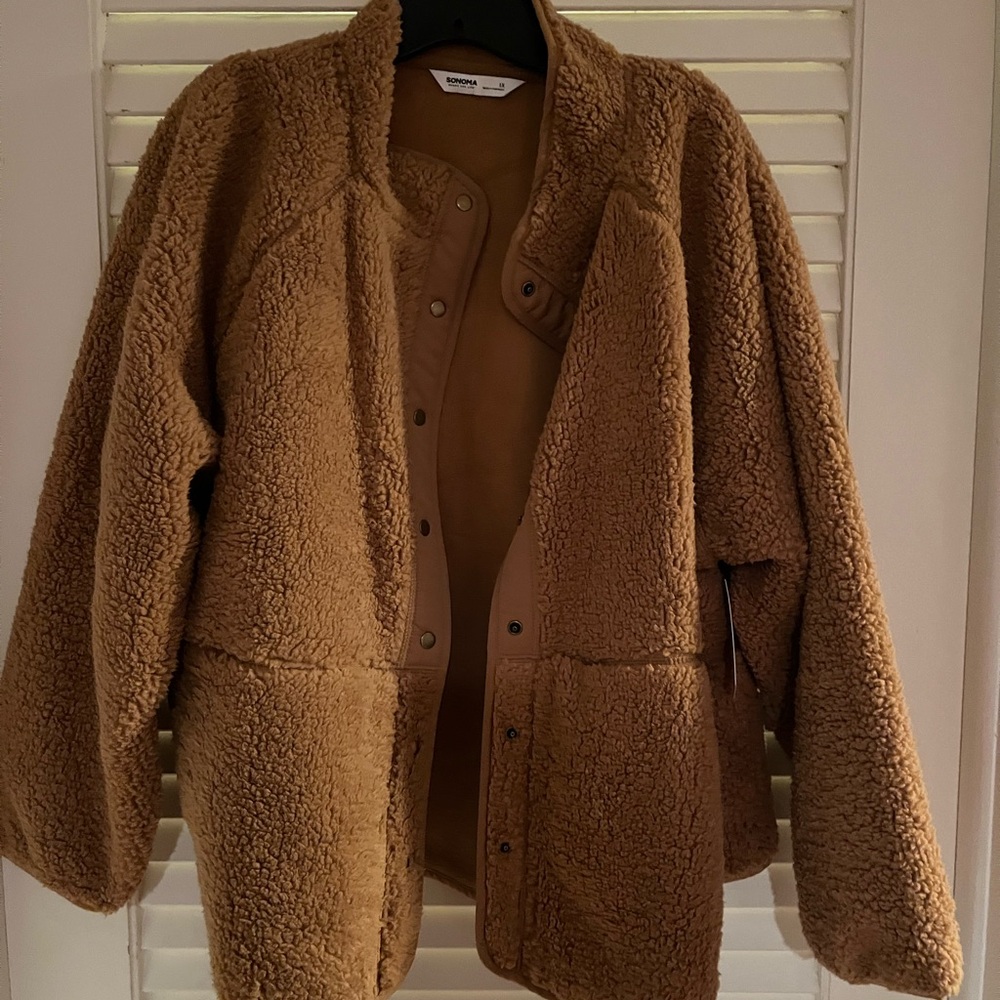 Kohl's Cocoa High Pile Jacket